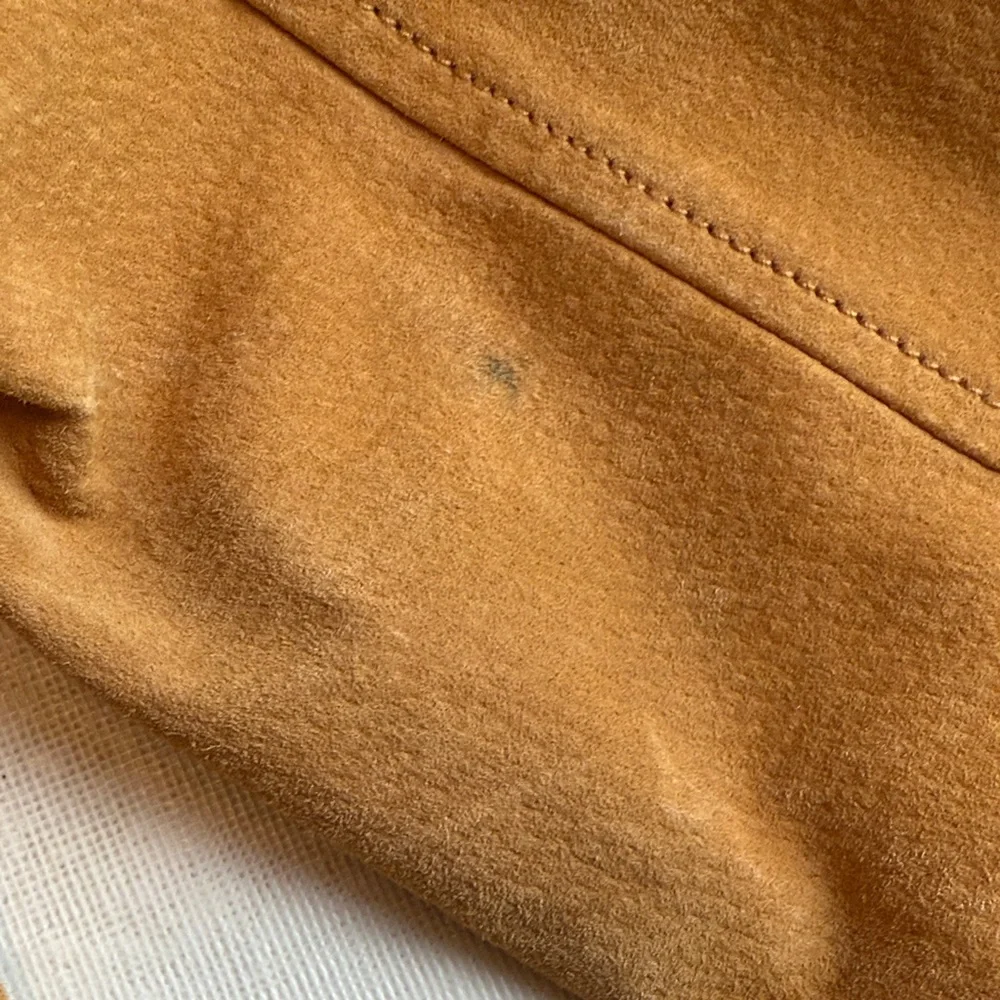 Bernardo Tan Suede Leather Jacket - Picture 11 of 16